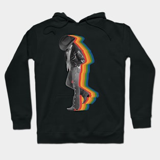 RETRO RAINBOW STYLE DWIGHT YOAKAM Hoodie